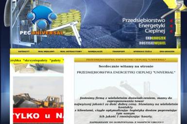Przedsiębiorstwo Energetyki Cieplnej "UNIVERSAL" - Skład Węgla Gorzyce